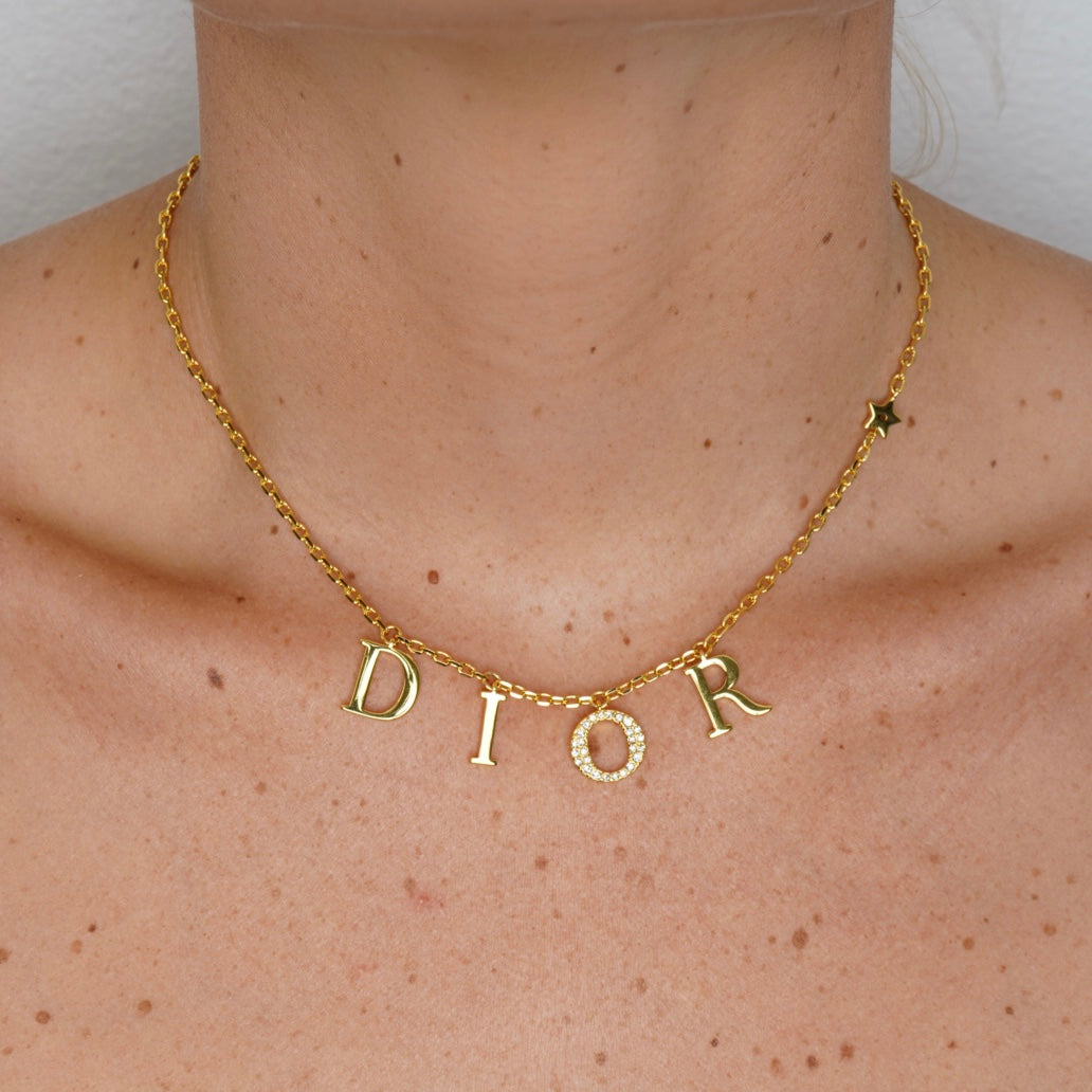 Reworked CD Spellout - Necklace