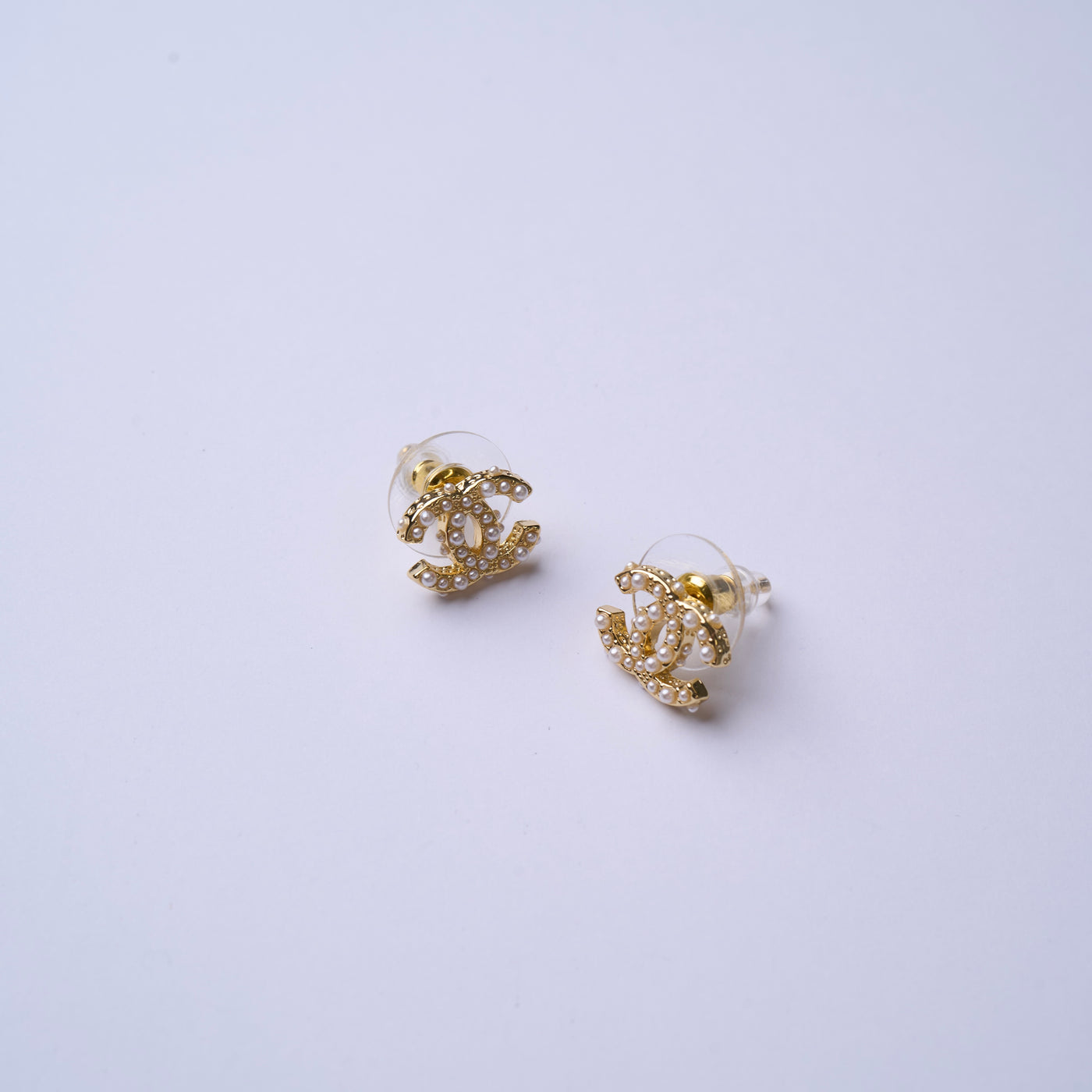Reworked Chanel Pearl 'XS' - Earrings