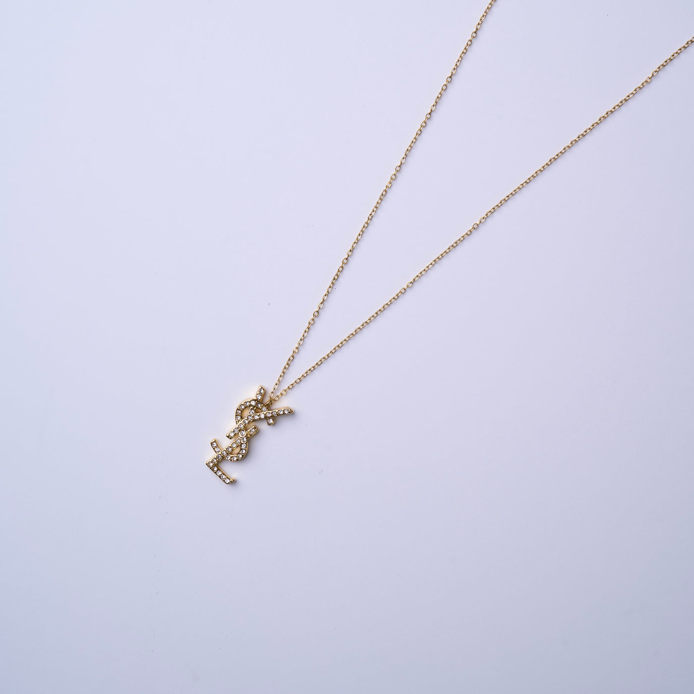 Reworked YSL Strass - Necklace