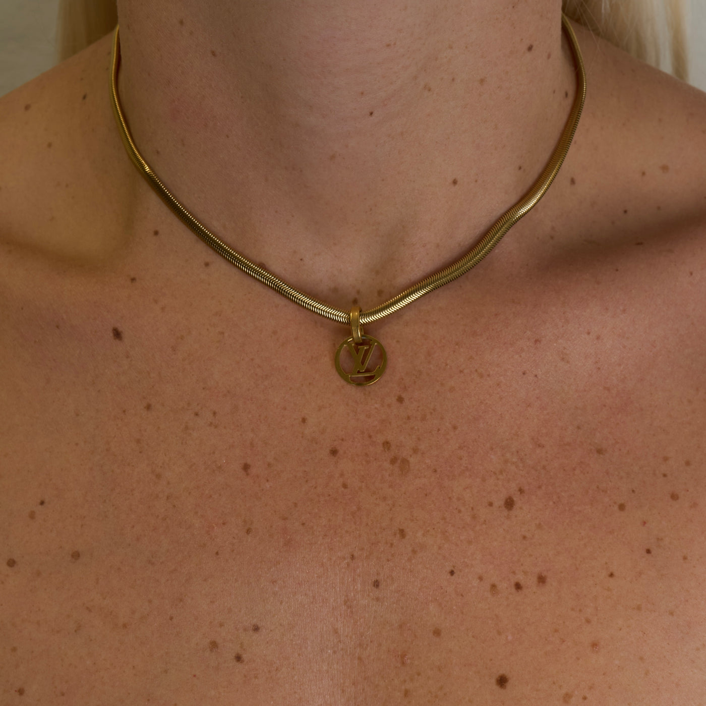 Reworked LV Signature - Necklace