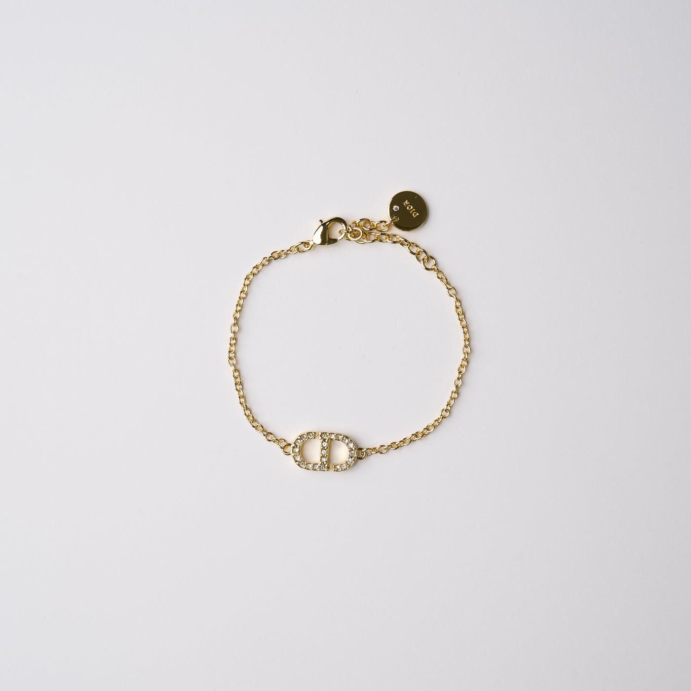 Reworked CD Strass - Bracelet