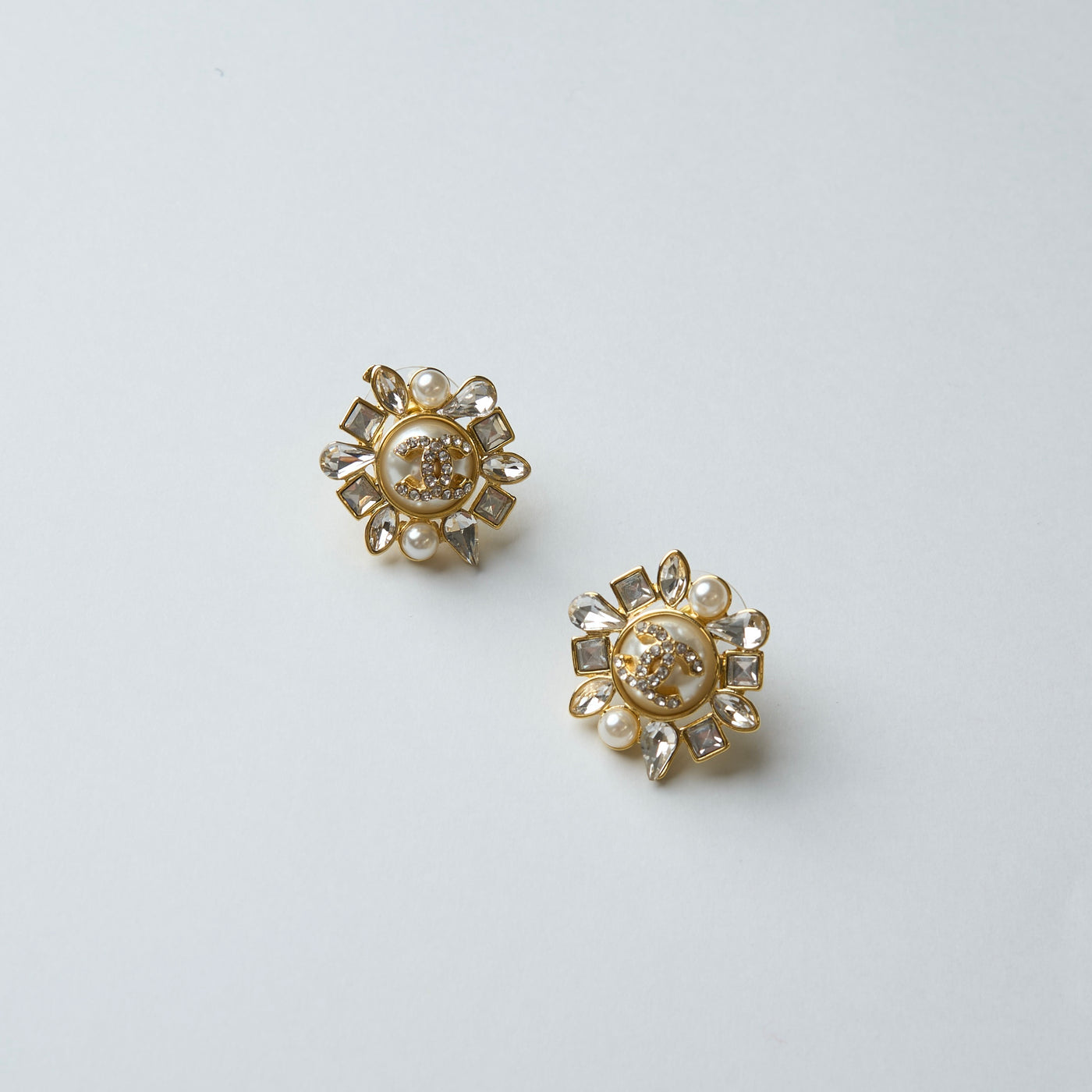 Reworked Chanel Jewel - Earrings