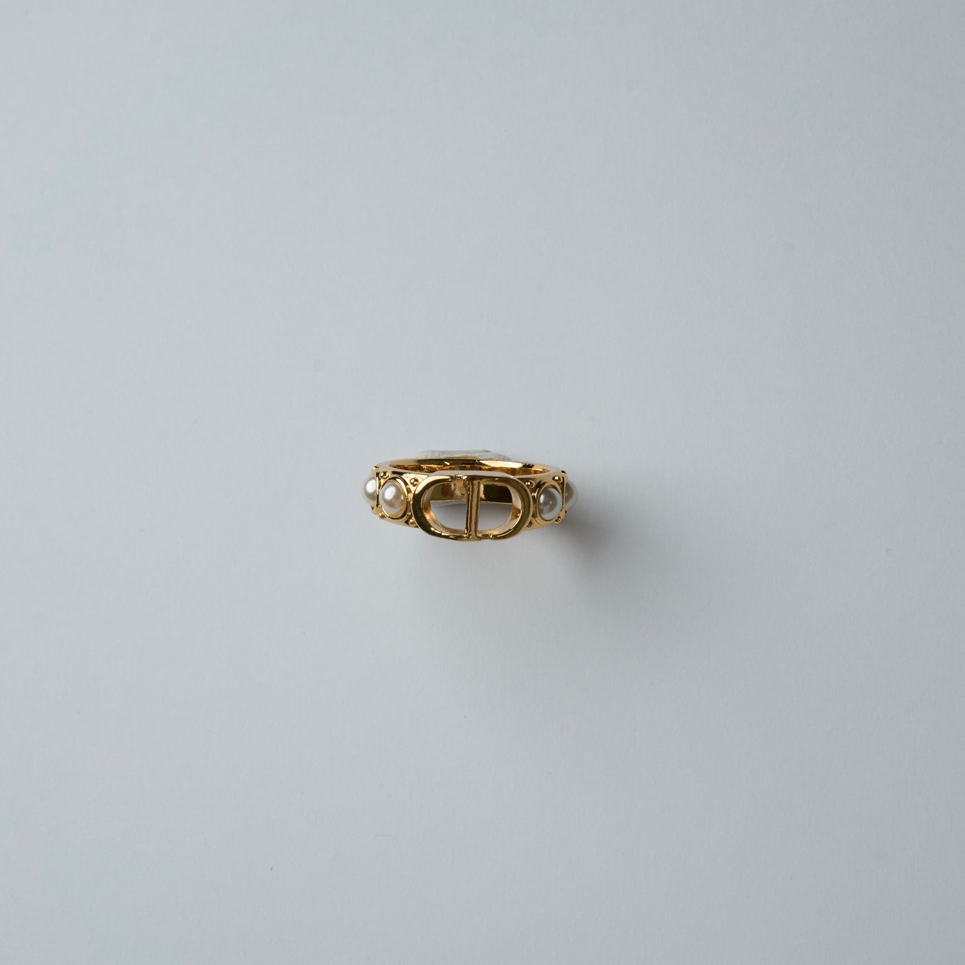 Reworked CD Pearl - Ring