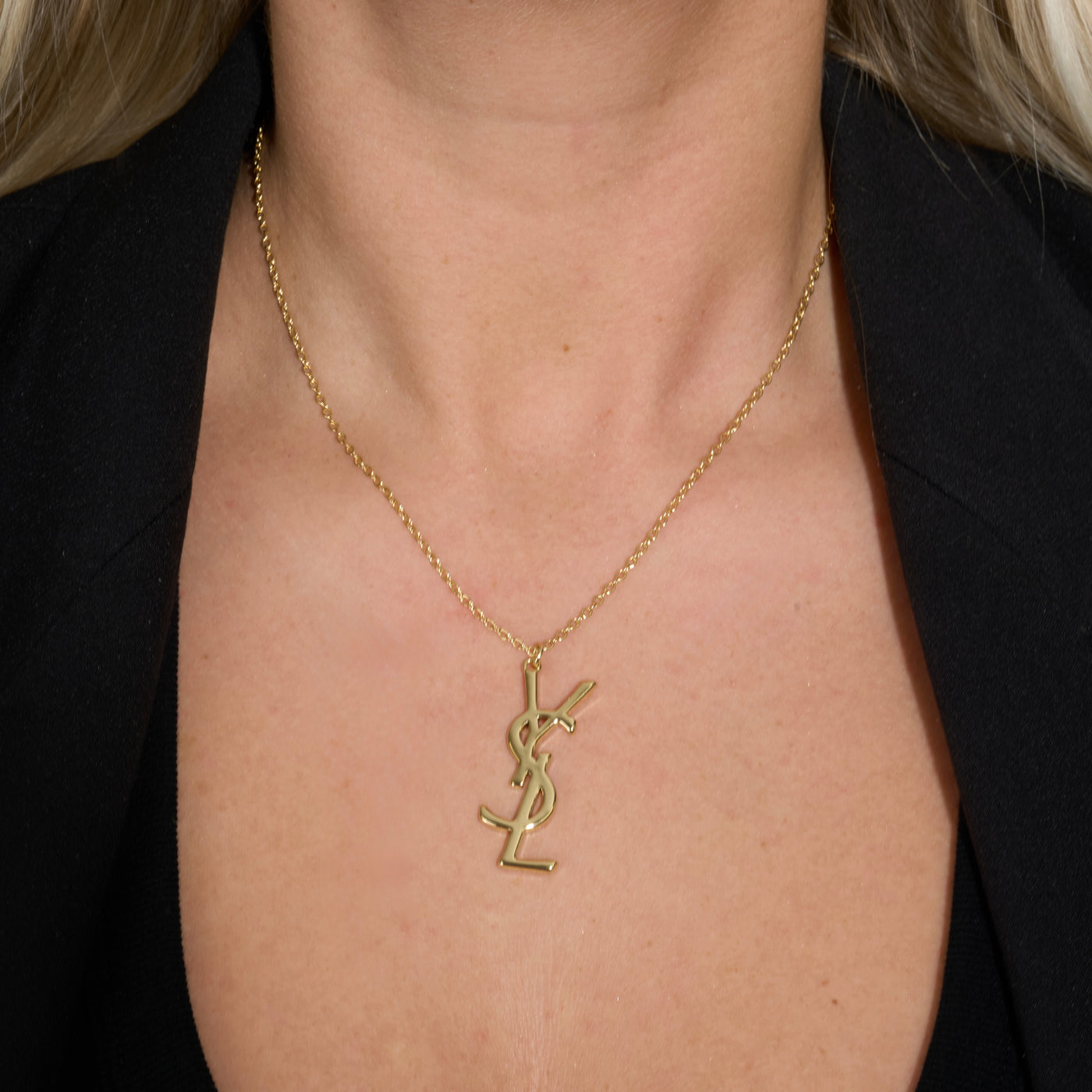 Reworked YSL Sleek - Necklace