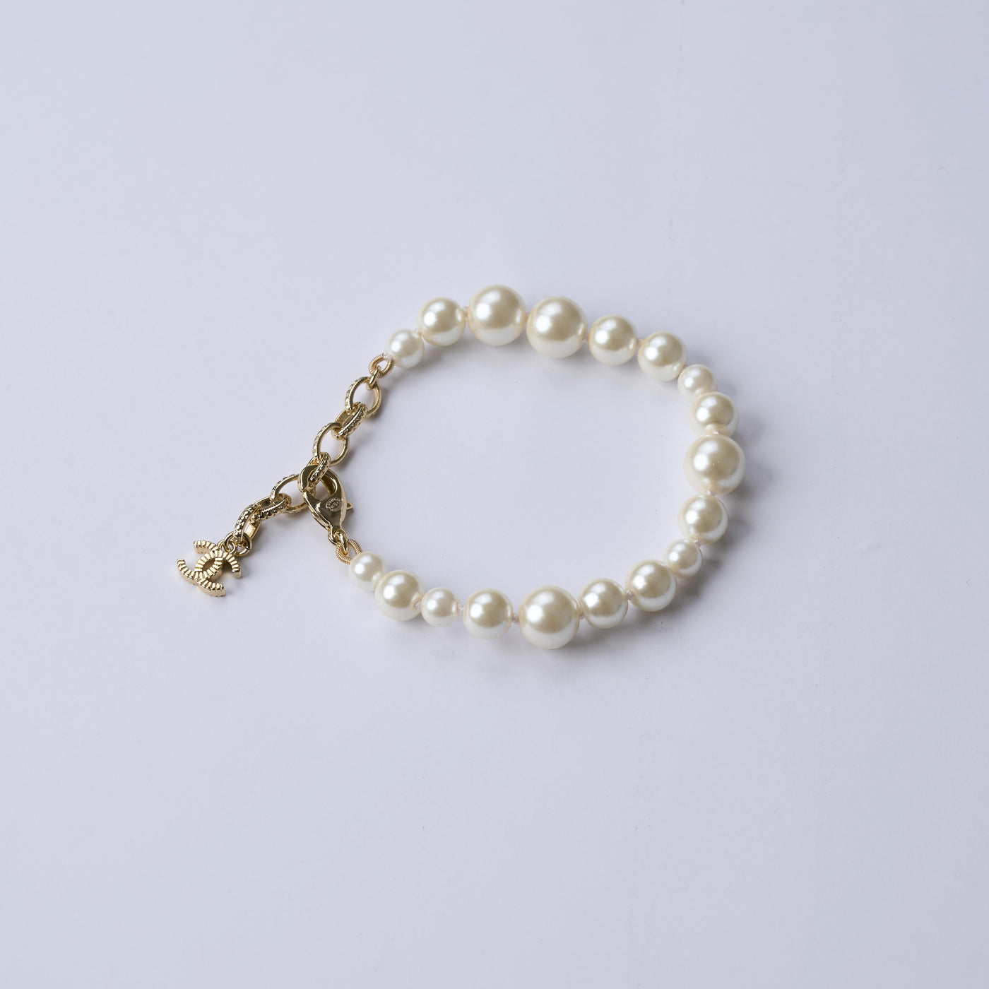 Reworked Chanel Pearl - Bracelet