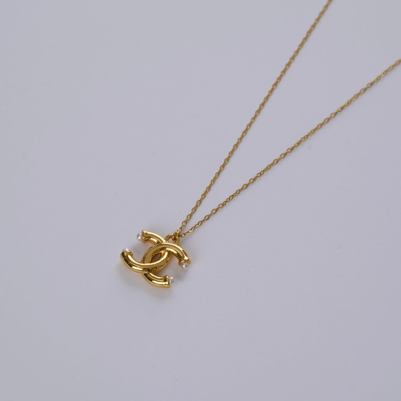 Reworked Chanel Vogue - Necklace