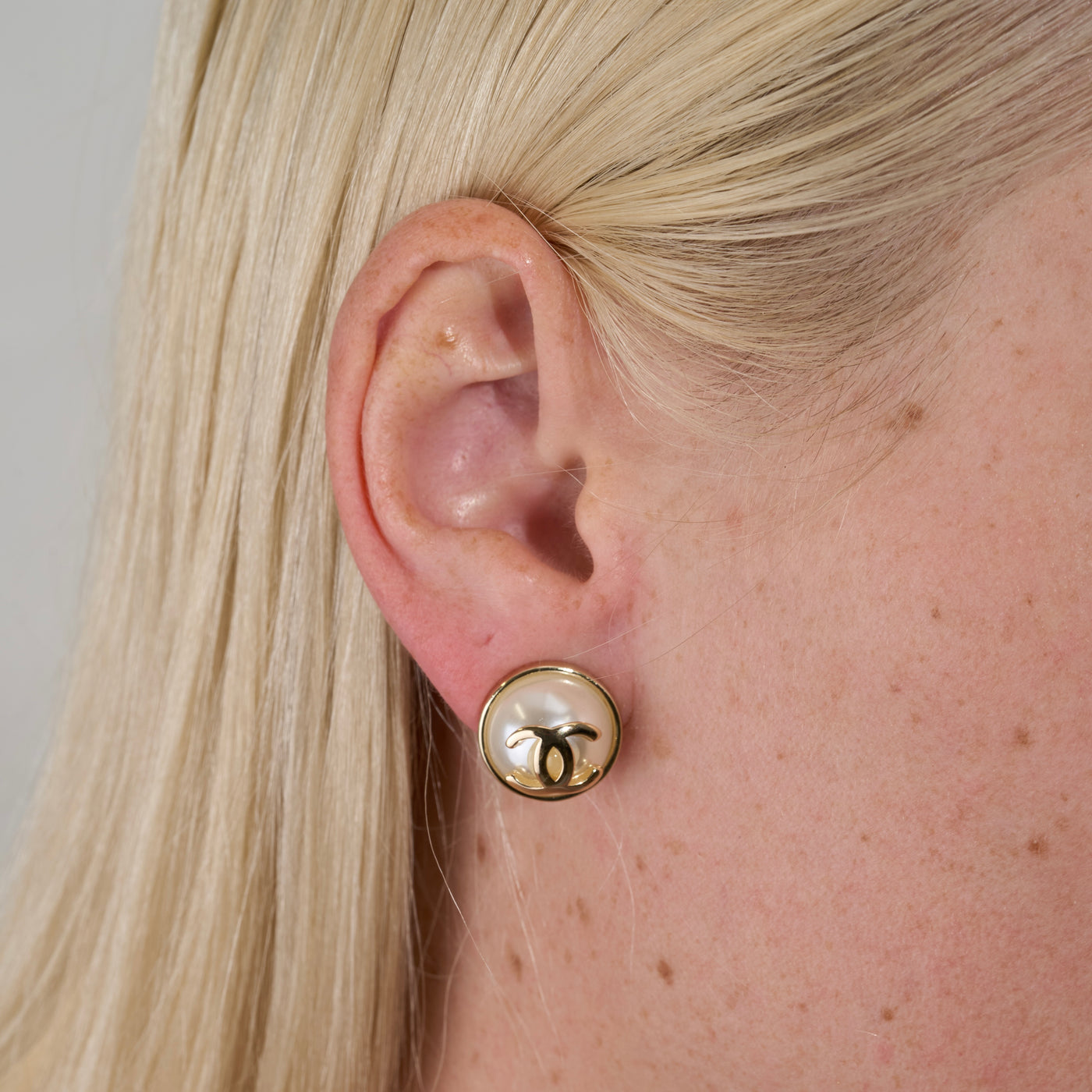 Reworked Chanel Lumina - Earrings
