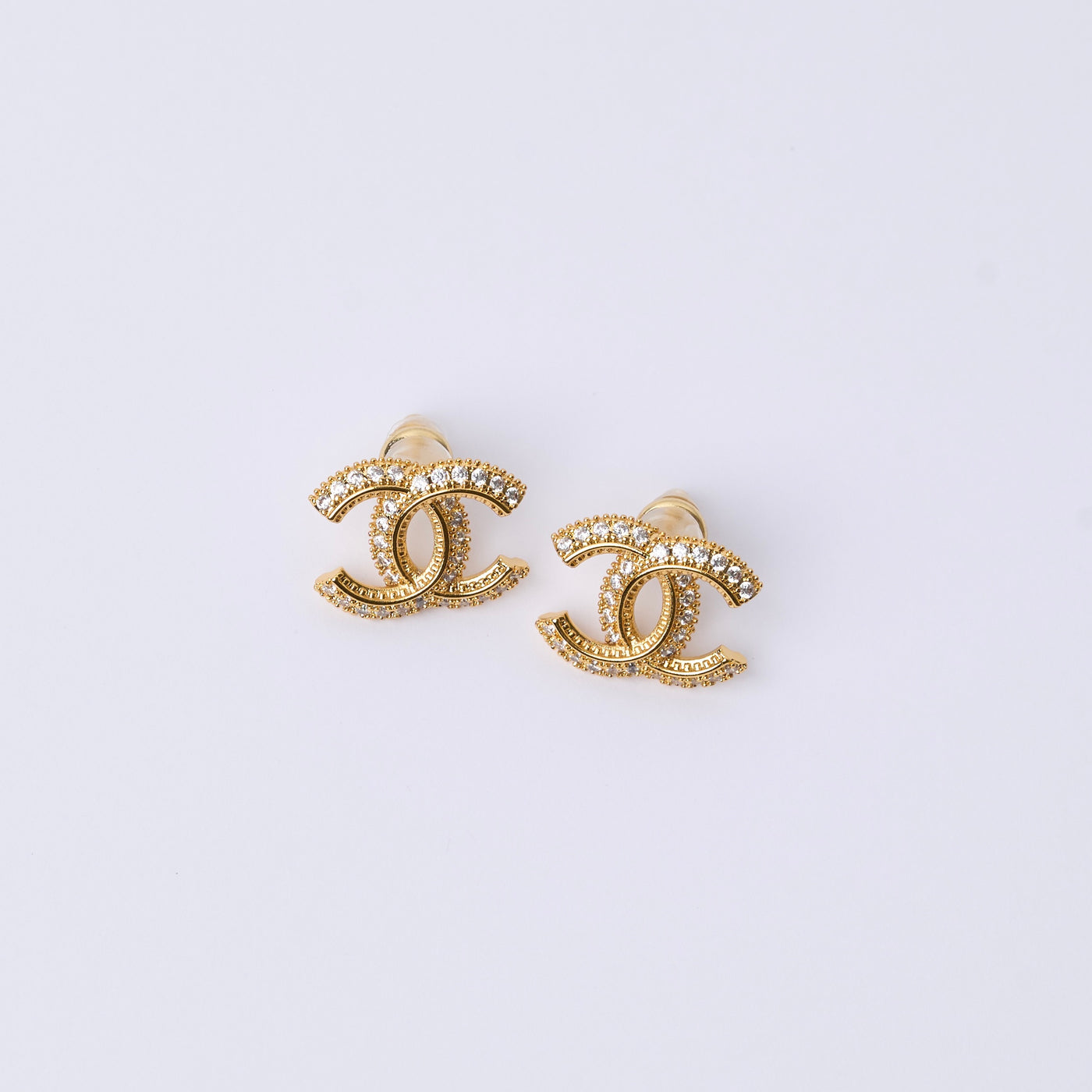 Reworked Chanel Gold Rush - Earrings
