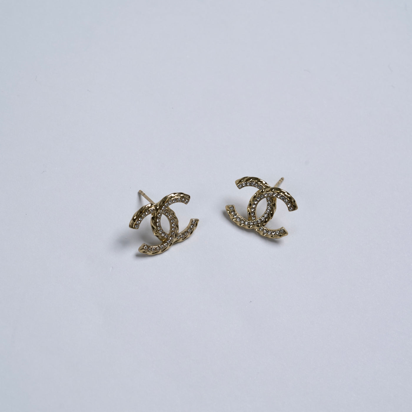 Reworked Chanel Royalty 'M' - Earrings