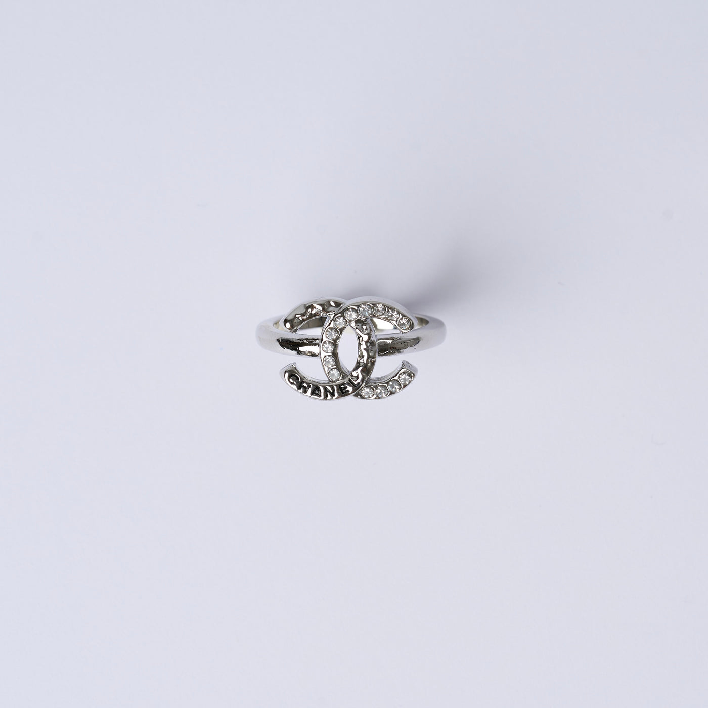 Reworked Chanel Silver Infinity - Ring
