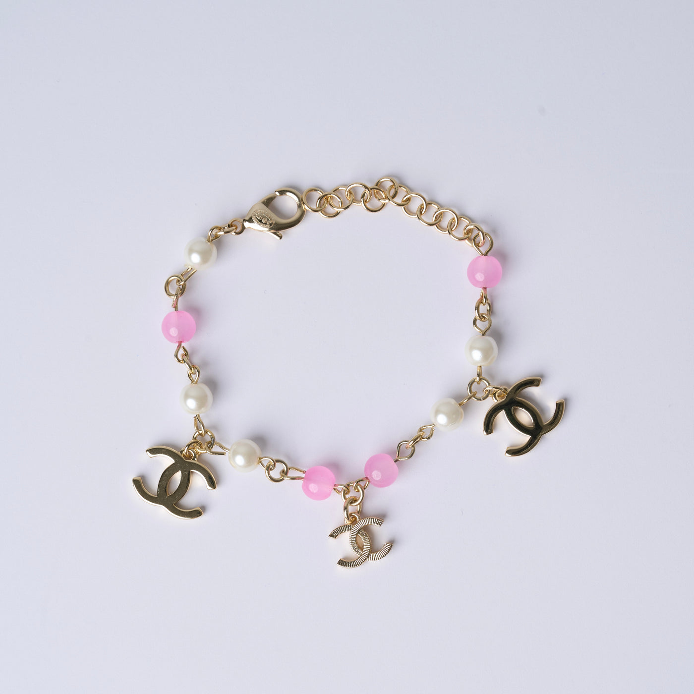 Reworked Chanel Ivory Beads - Bracelet