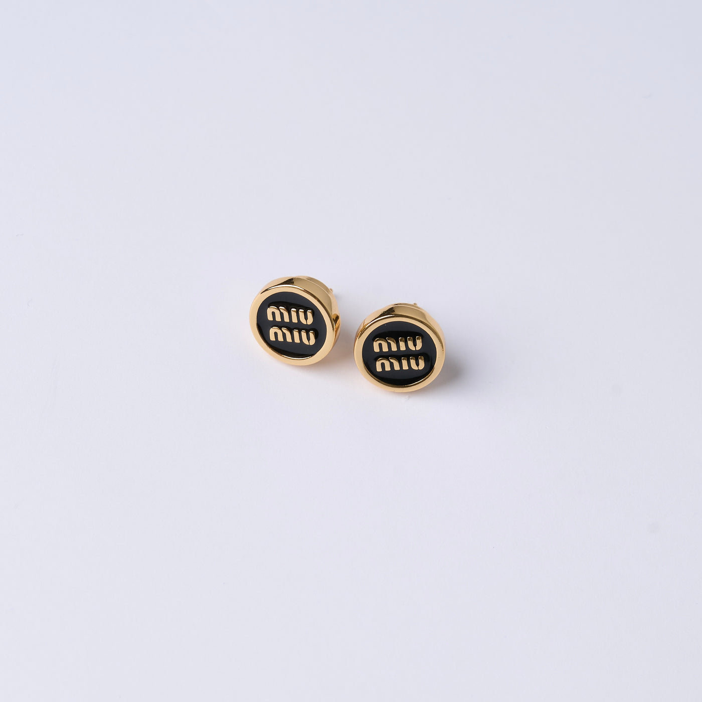 Reworked MiuMiu Stud - Earrings