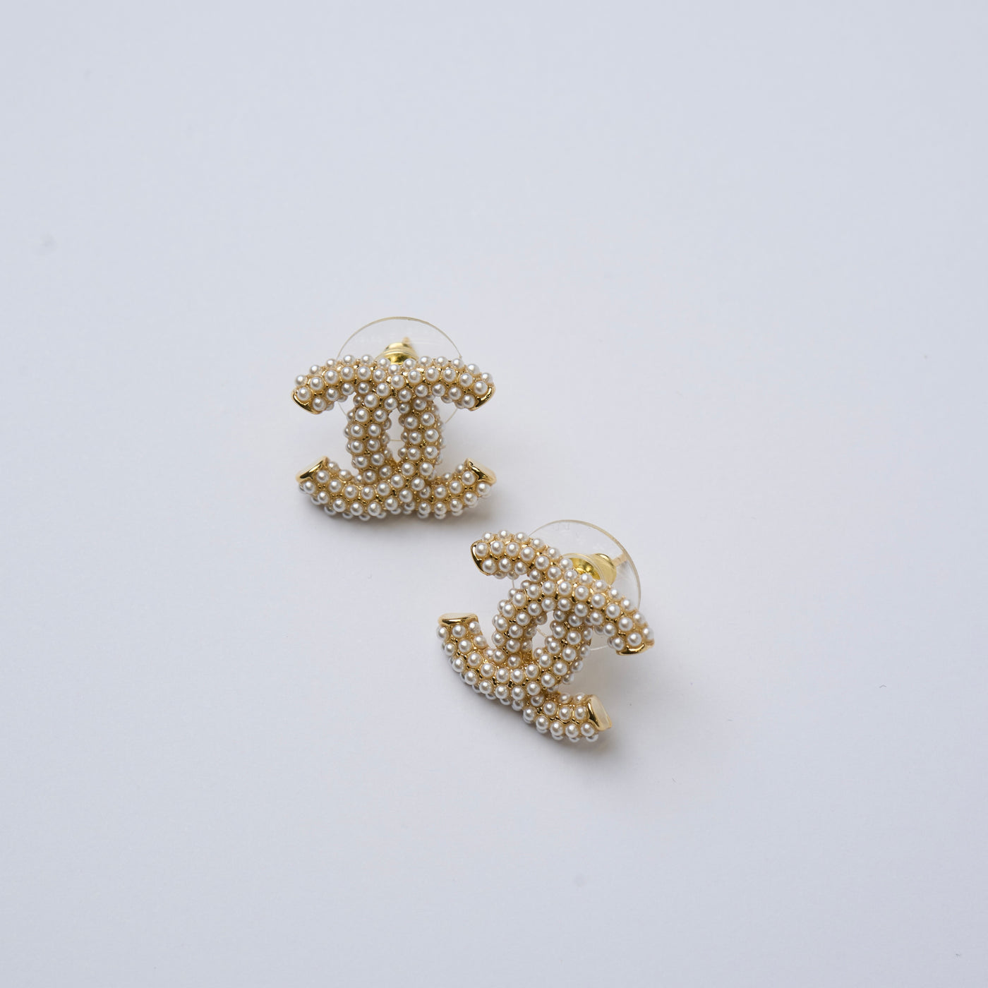 Reworked Chanel Pearl Crush - Earrings x