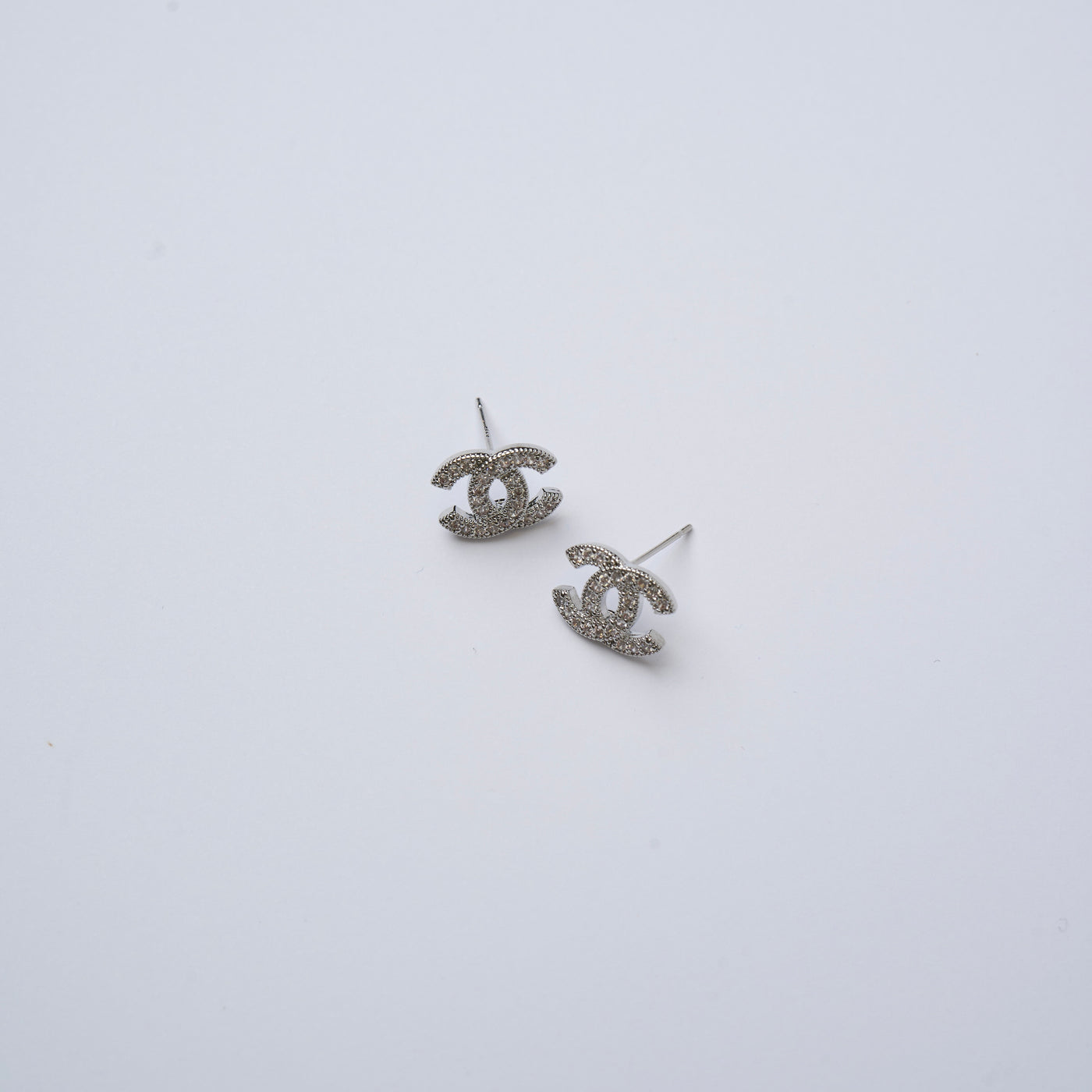 Reworked Chanel Silver 'XS' - Earrings