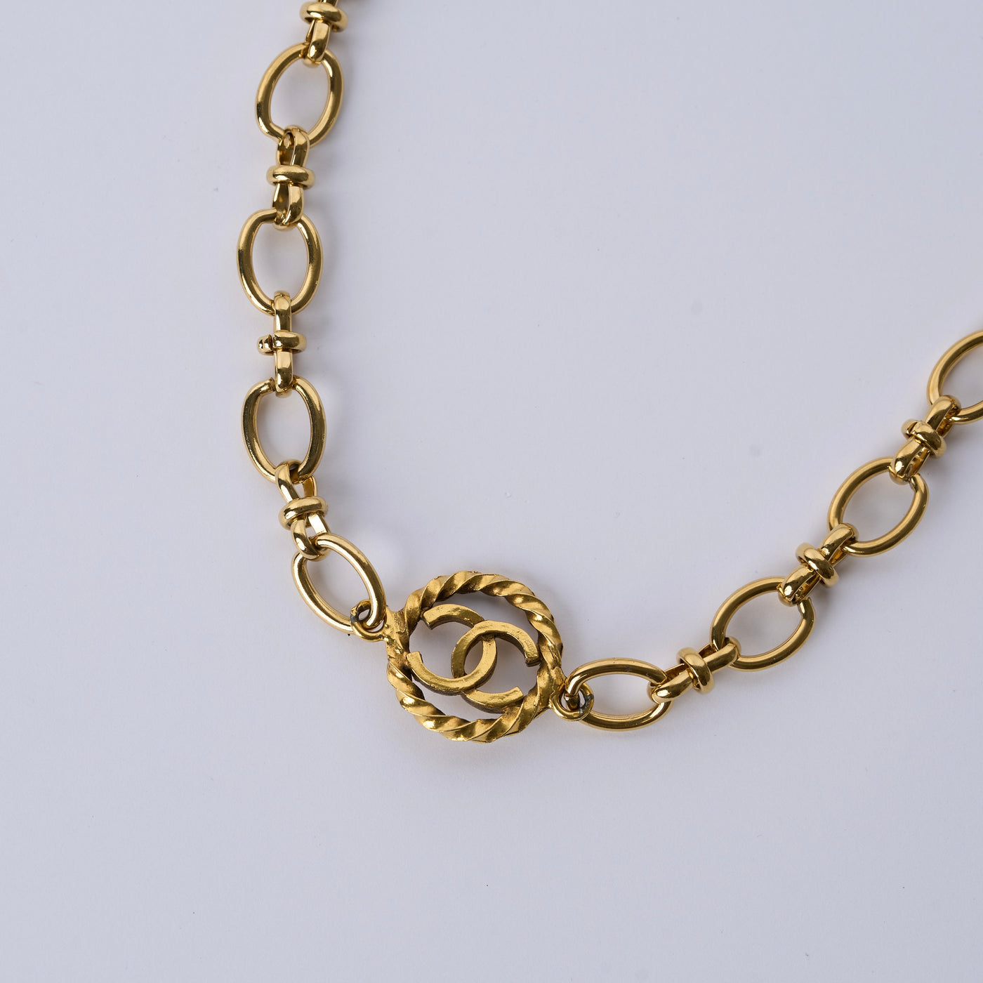 Reworked Chanel Vintage Knotted - Necklace