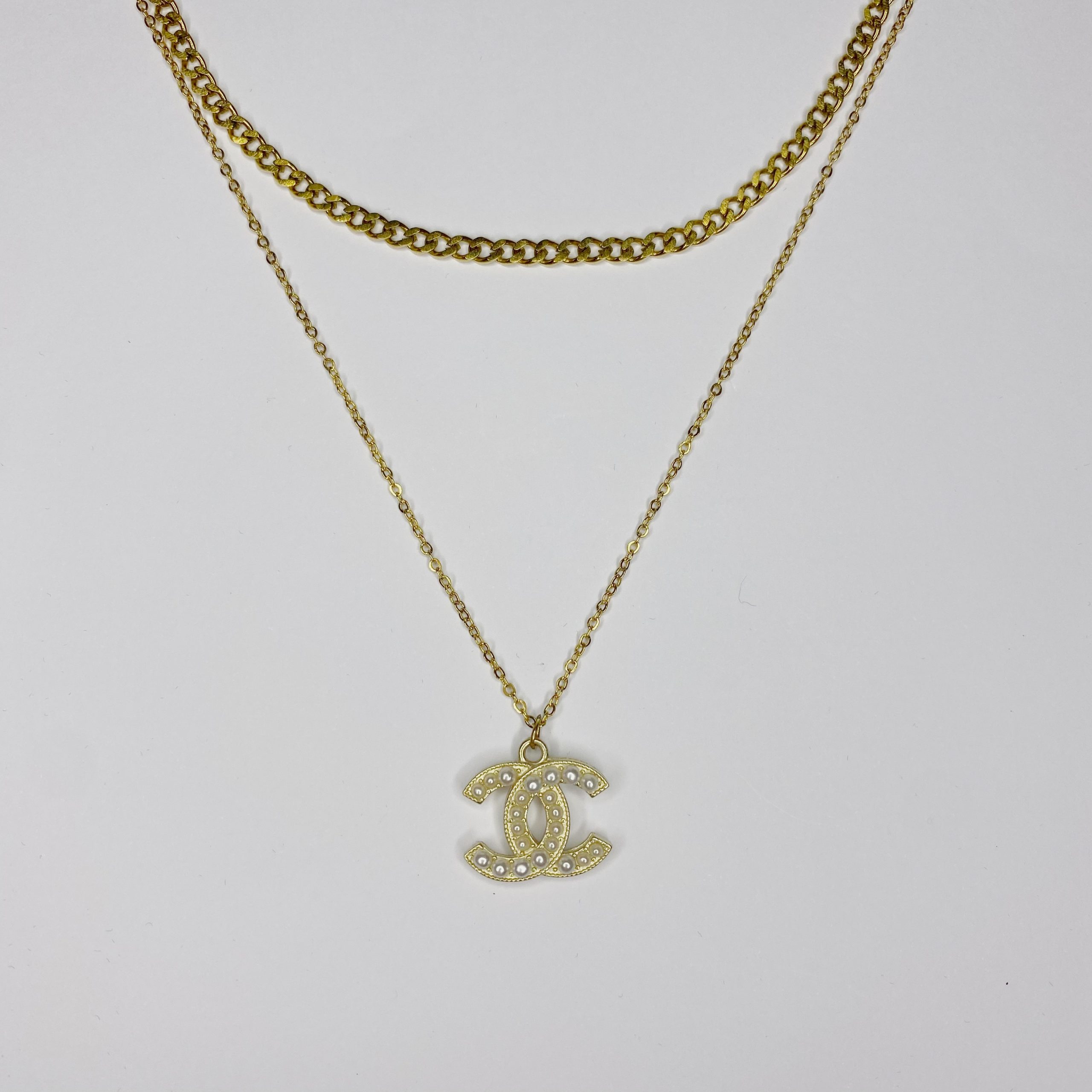reworked chanel necklace｜TikTok Search